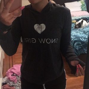 thin sweater hoodie from lake tahoe size Medium